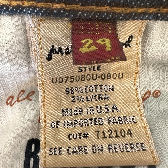 7 For All Mankind Original Blue Boot Cut Jeans -Size 29 - Picture 16 of 16